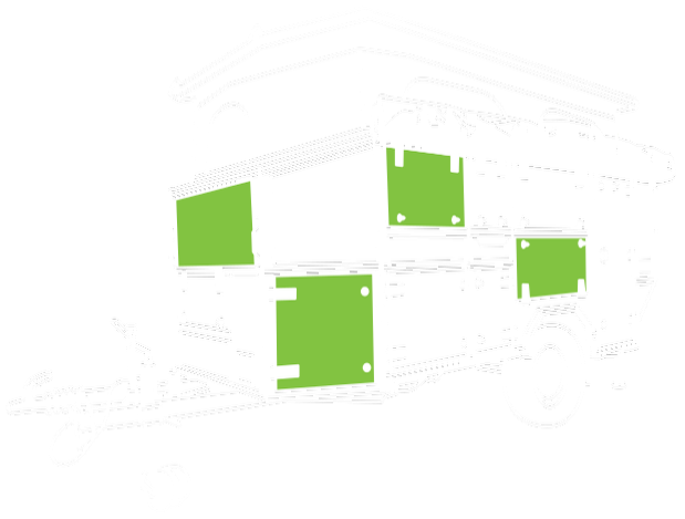 Tuff Cats Caravan Illustration